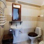 Bathroom at Dwór Dobarz in Biebrza Marshes, Poland