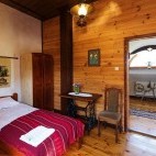 Bedroom at Dwór Dobarz in Biebrza Marshes, Poland