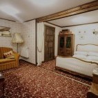 Bedroom at Kiermusy Dworek in Poland