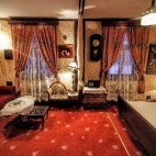 Bedroom at Kiermusy Dworek in Poland