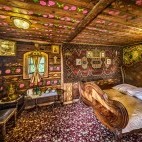 Bedroom at Kiermusy Dworek in Poland