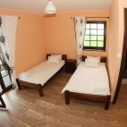 Twin bedroom at Pensjonat Spiski in Pieniny Mountains, Poland