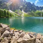 Eye of the Sea Lake in the Tatra Mountains, Poland