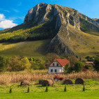 Rimetea village in Romania