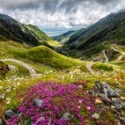 Transfagarasan Road in the Carpathians, Romania