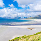 Luskentyre Sands Beach on the Isle of Mull.
