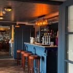 Bar at Tobermory Hotel on the Isle of Mull in Scotland