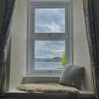 View from Tobermory Hotel on the Isle of Mull in Scotland