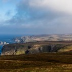 Landscape of Jura in Scotland