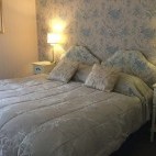 Double bedroom at The Old Inn in Gairloch, Scotland