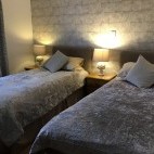 Twin bedroom at The Old Inn in Gairloch, Scotland