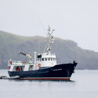 Hjalmar Bjorge in the Outer Hebrides, Scotland