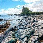 Rock layers at intertidal zone on Islay, Scotland