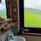 Bathroom at Tourist Farm Strle in Slovenia