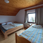 Bedroom at Tourist Farm Strle in Slovenia