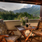 Balcony at Turisticna Kmetija Kranjc in Slovenia