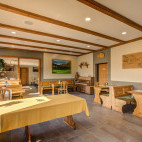 Dining room at Turisticna Kmetija Kranjc in Slovenia