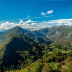 Landscape near Turisticna Kmetija Kranjc in Slovenia