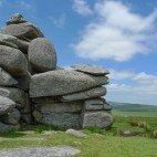 Tor in Dartmoor National Park.