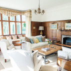 Morning room at Warmwell House in Dorset, the UK.