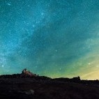 Night sky in Exmoor National Park, UK