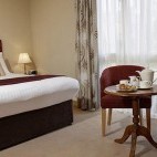 Bedroom at Knight's Hill Hotel, Norfolk