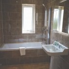 Bathroom at The Mill at Conder Green, Lancaster