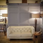 Seating area at The Mill at Conder Green, Lancaster