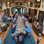 Baronial Hall at the Aigas Estate, Scotland.