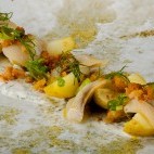 Dining at Eddrachilles Hotel in Sutherland, Scotland