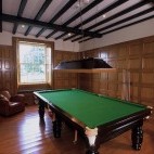 Billiards at Knock House in Benmore Estate, Isle of Mull