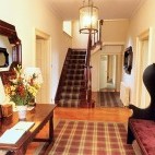Hallway at Knock House in Benmore Estate, Isle of Mull