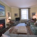Sitting room at Knock House in Benmore Estate, Isle of Mull