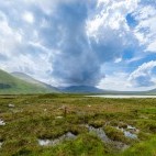 Landscape of Scourie in Scotland