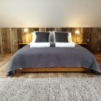 Bedroom at Worth House Hotel in Somerset