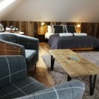 Bedroom at Worth House Hotel in Somerset