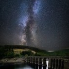 Astrophotography in Elan Valley, Wales.