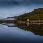 Garreg Ddu in Elan Valley, Wales.