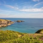 Caefei Bay in St David's, Pembrokeshire, Wales