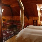 Bedroom at The Druidstone Hotel in Wales