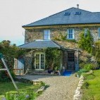 Garden at The Druidstone Hotel in Wales