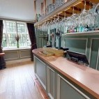 Bar at Stone House Hotel in the Yorkshire Dales, UK