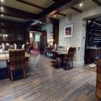 Dining at Stone House Hotel in the Yorkshire Dales, UK