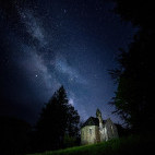 Astrophotography in Elan Valley, Wales.