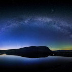 Astrophotography in Elan Valley, Wales.