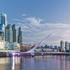 Puerto Madero neighbourhood in Buenos Aires, Argentina