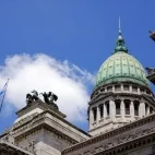 The Palace of the Argentine National Congress in Buenos Aires, Argentina