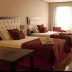 Twin bedroom at Kenton Palace Buenos Aires in Argentina