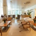 Communal area at Loi Suites Recoleta Hotel in Buenos Aires, Argentina