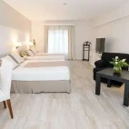 Twin bedroom at Loi Suites Recoleta Hotel in Buenos Aires, Argentina